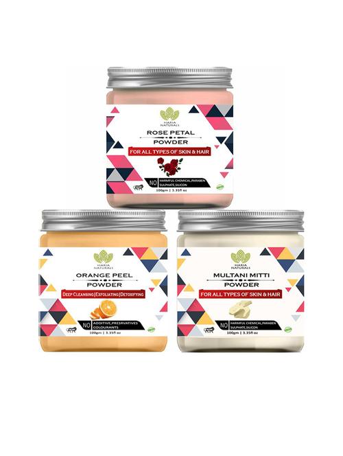 pack of 3 haria naturals beauty set - 18635162 - Very Small Image - 1