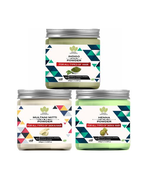 pack of 3 haria naturals beauty set - 18635166 - Very Small Image - 1