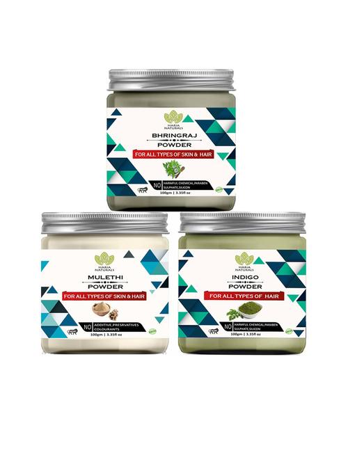 pack of 3 haria naturals beauty set - 18635190 - Very Small Image - 1