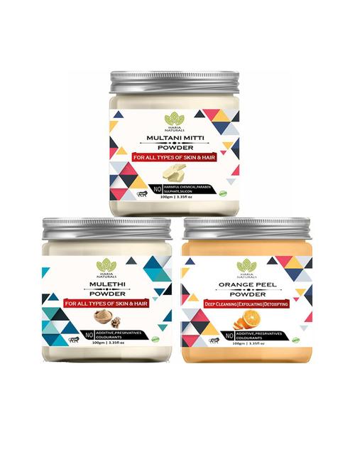 pack of 3 haria naturals beauty set - 18635191 - Very Small Image - 1