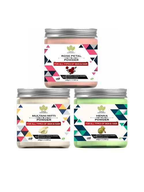 pack of 3 haria naturals beauty set - 18635193 - Very Small Image - 1