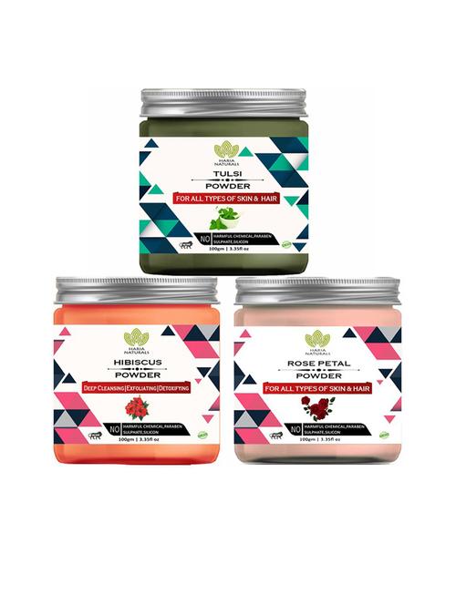pack of 3 haria naturals beauty set - 18635197 - Very Small Image - 1