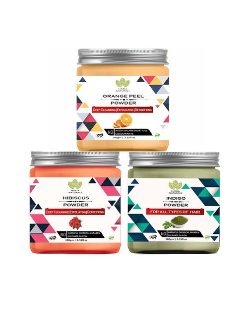 pack of 3 haria naturals beauty set - 18635200 - Very Small Image - 1