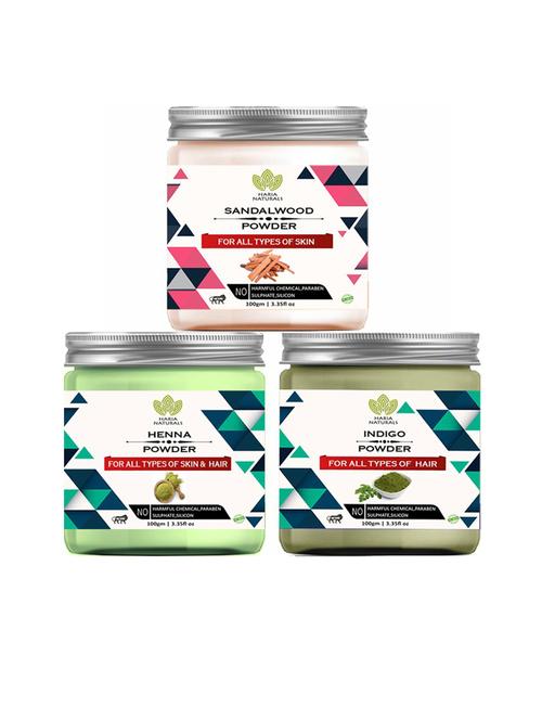 pack of 3 100% pure & natural powder combo - 18635243 - Very Small Image - 1