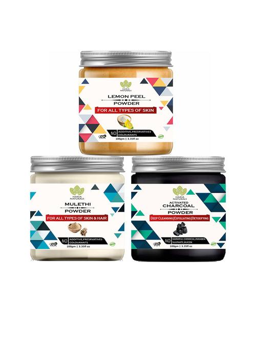 pack of 3 100% pure & natural powder combo - 18635251 - Very Small Image - 1