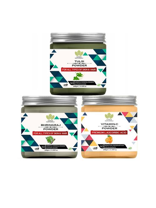 pack of 3 100% pure & natural powder combo - 18635253 - Very Small Image - 1