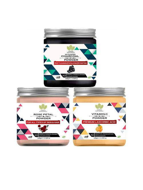 pack of 3 100% pure & natural powder combo - 18635356 - Very Small Image - 1