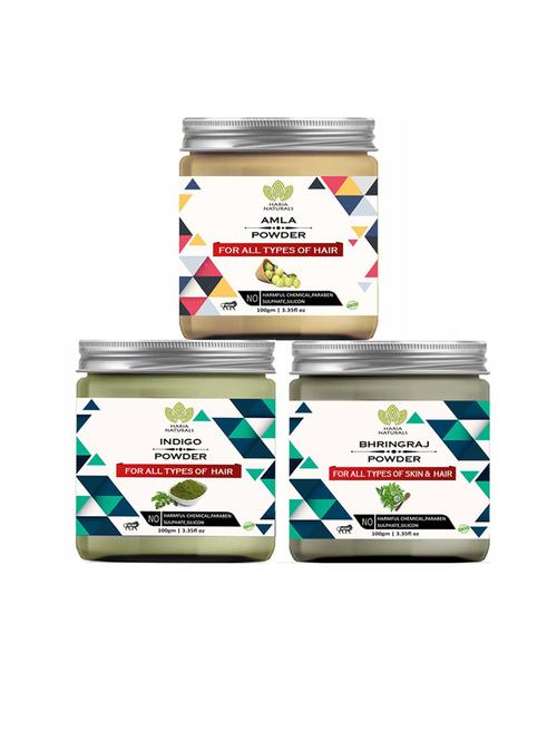 pack of 3 100% pure & natural powder combo - 18635362 - Very Small Image - 1