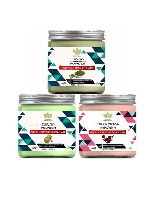 pack of 3 100% pure & natural powder combo - 18635414 - Very Small Image - 1