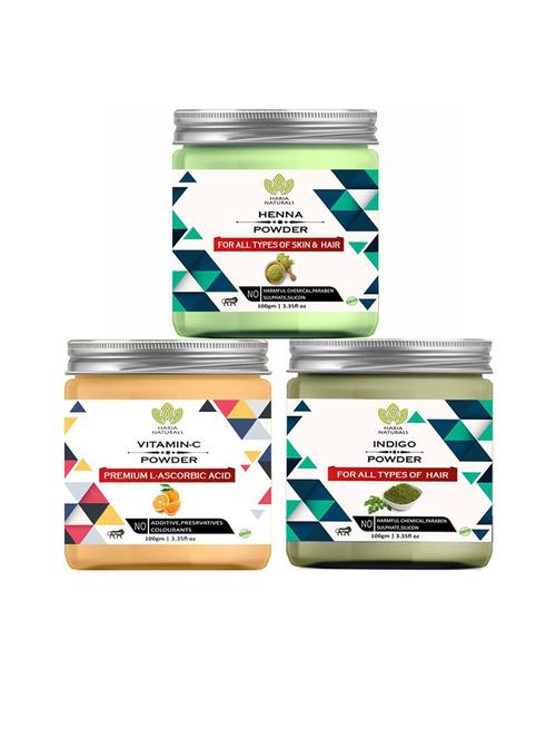 pack of 3 100% pure & natural powder combo - 18635439 - Very Small Image - 1