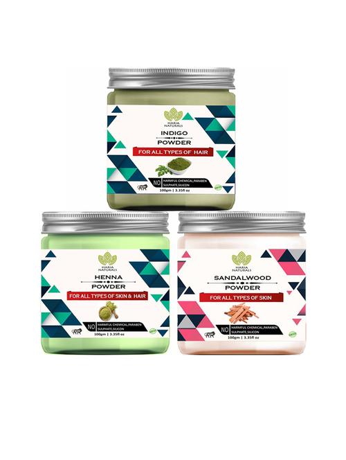 pack of 3 100% pure & natural powder combo - 18635482 - Very Small Image - 1