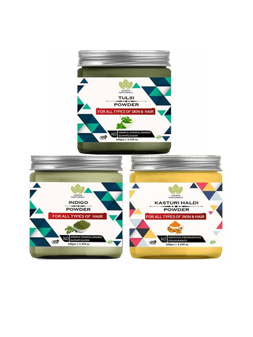 pack of 3 100% pure & natural powder combo - 18635490 - Very Small Image - 1