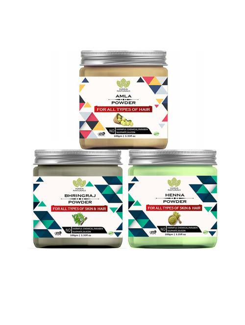 pack of 3 100% pure & natural powder combo - 18635506 - Very Small Image - 1