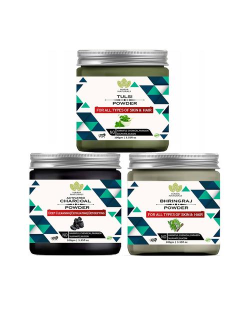 pack of 3 100% pure & natural powder combo - 18635516 - Very Small Image - 1