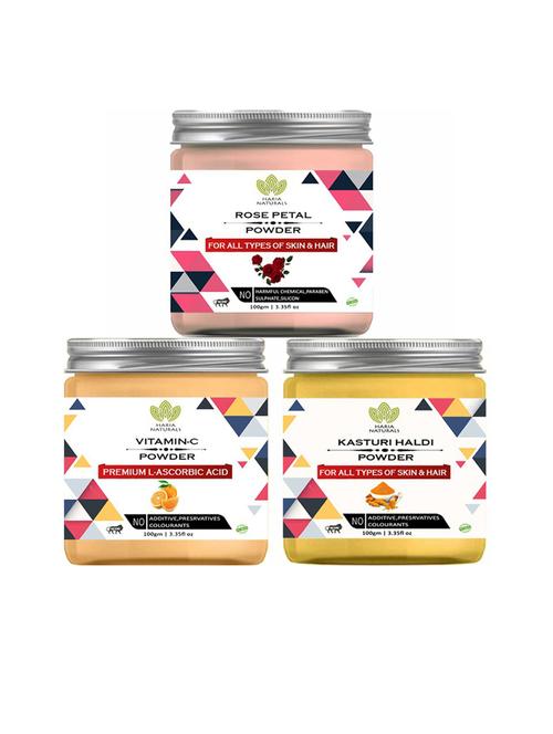 pack of 3 100% pure & natural powder combo - 18635542 - Very Small Image - 1