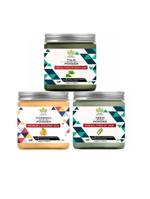 pack of 3 100% pure & natural powder combo - 18635556 - Very Small Image - 1