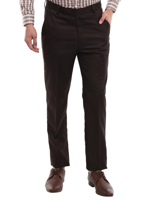 mid rise solid formal trouser - 18636744 - Very Small Image - 1