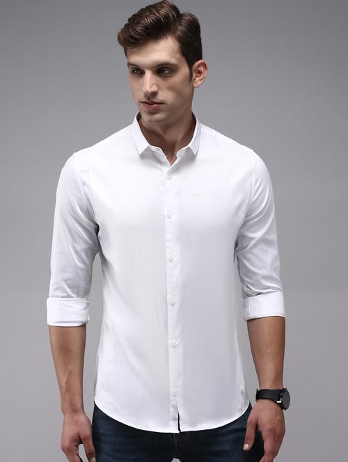 mens solid casual shirt - 18636855 - Very Small Image - 1
