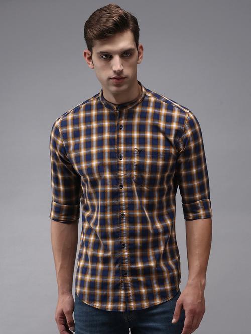 Mens Checks Casual Shirt - 18636900 - Very Small Image - 1