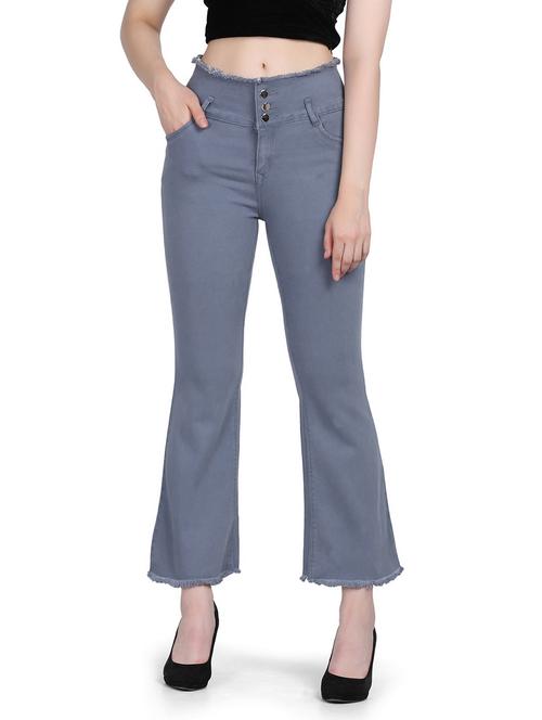 mid rise washed denim jean - 18637089 - Very Small Image - 1