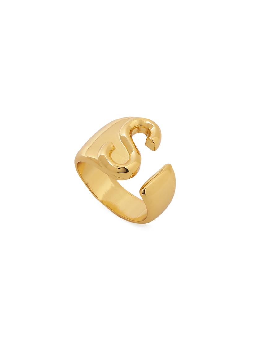 gold plated finger ring - 18637168 - Zoom Image - 4