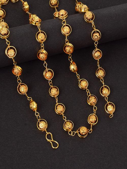 gold plated chain necklace - 18637401 - Very Small Image - 1