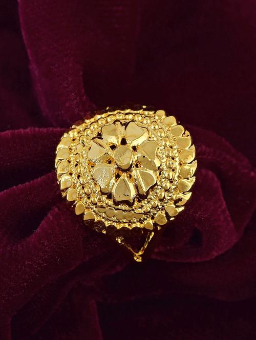 gold brass finger  ring - 18637571 - Very Small Image - 1