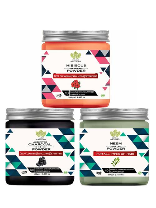 pack of 3 100% pure & natural powder combo - 18637735 - Very Small Image - 1