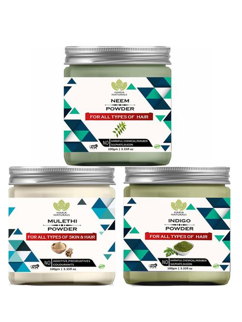 pack of 3 100% pure & natural powder combo - 18637746 - Very Small Image - 1