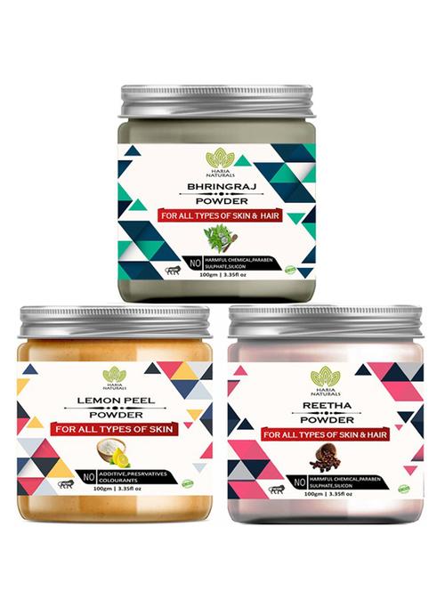 pack of 3 100% pure & natural powder combo - 18637751 - Very Small Image - 1