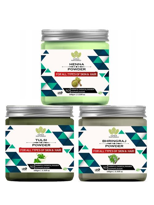 pack of 3 100% pure & natural powder combo - 18637773 - Very Small Image - 1