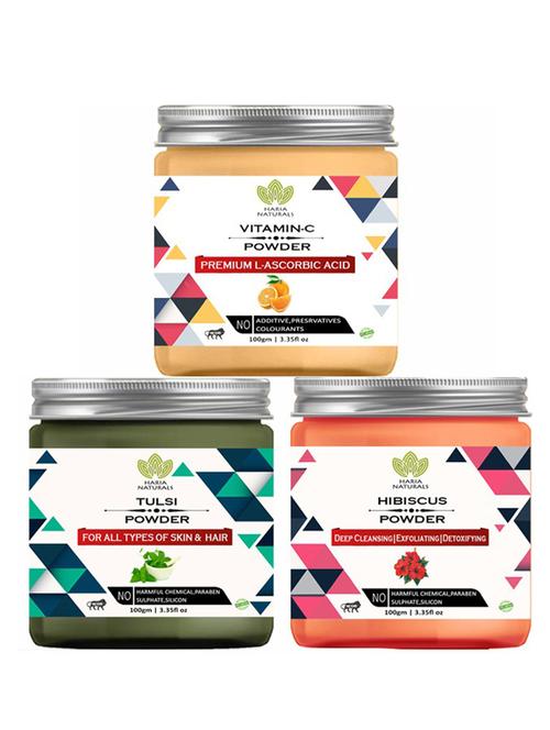 pack of 3 100% pure & natural powder combo - 18637777 - Very Small Image - 1