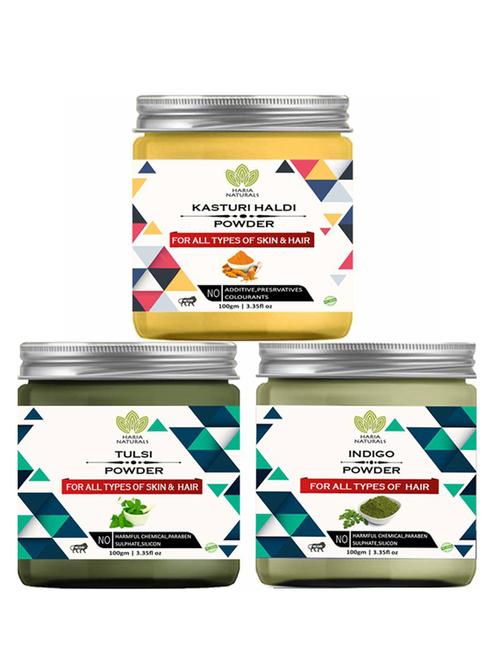 pack of 3 100% pure & natural powder combo - 18637797 - Very Small Image - 1