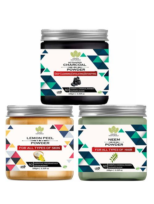 pack of 3 100% pure & natural powder combo - 18637824 - Very Small Image - 1