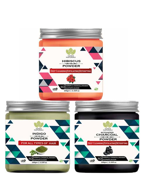 pack of 3 100% pure & natural powder combo - 18637845 - Very Small Image - 1