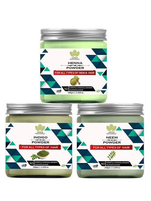 pack of 3 100% pure & natural powder combo - 18637849 - Very Small Image - 1