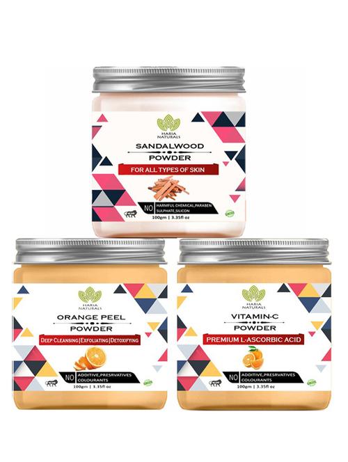 pack of 3 100% pure & natural powder combo - 18637892 - Very Small Image - 1