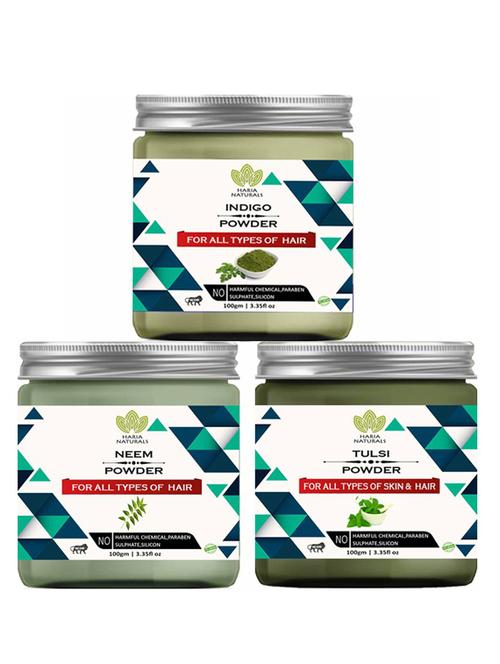 pack of 3 100% pure & natural powder combo - 18637896 - Very Small Image - 1