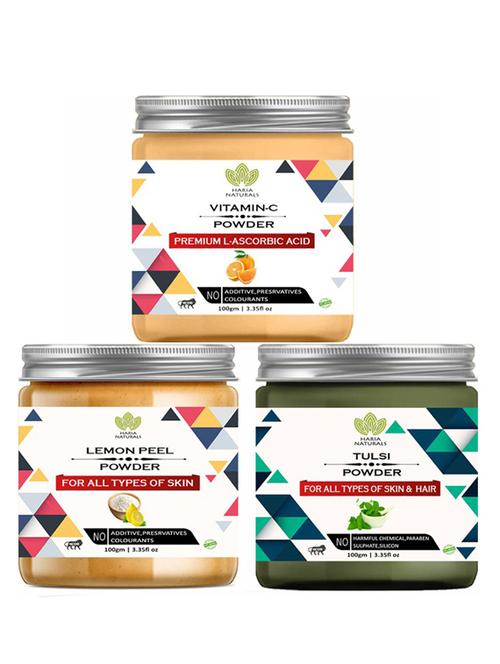 pack of 3 100% pure & natural powder combo - 18637952 - Very Small Image - 1