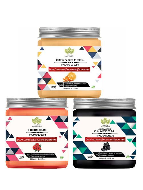 pack of 3 100% pure & natural powder combo - 18638104 - Very Small Image - 1