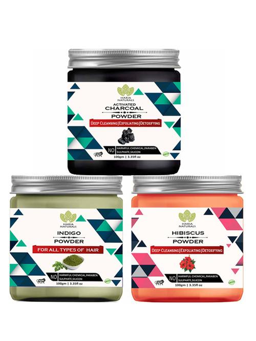 pack of 3 100% pure & natural powder combo - 18638106 - Very Small Image - 1