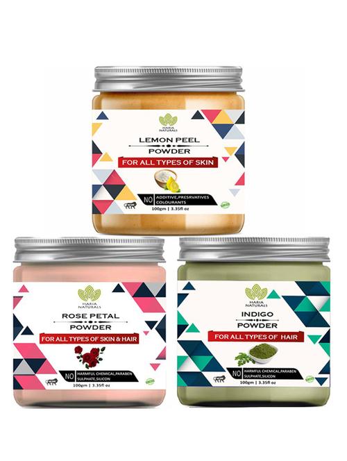 pack of 3 100% pure & natural powder combo - 18638108 - Very Small Image - 1