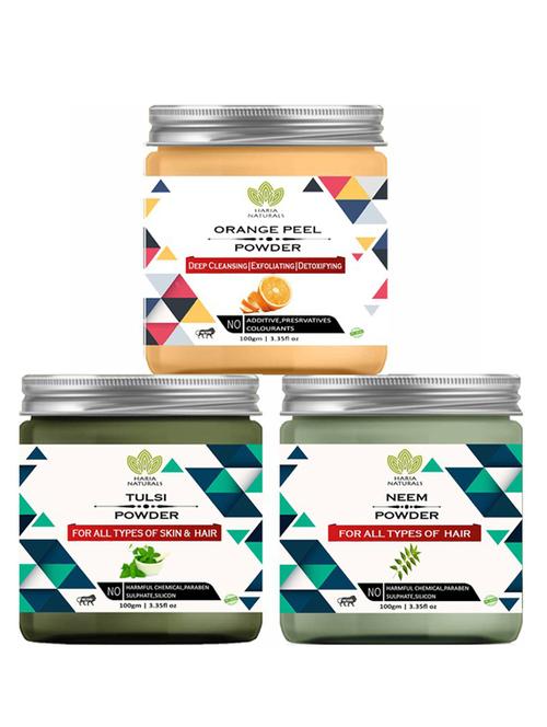 pack of 3 100% pure & natural powder combo - 18638109 - Very Small Image - 1