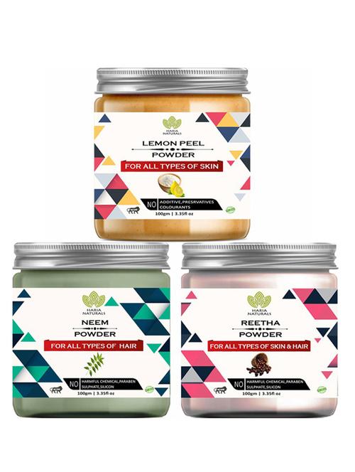 pack of 3 100% pure & natural powder combo - 18638112 - Very Small Image - 1