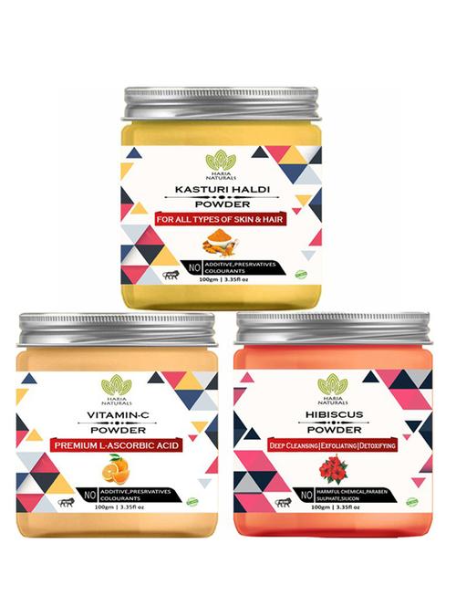 pack of 3 100% pure & natural powder combo - 18638114 - Very Small Image - 1