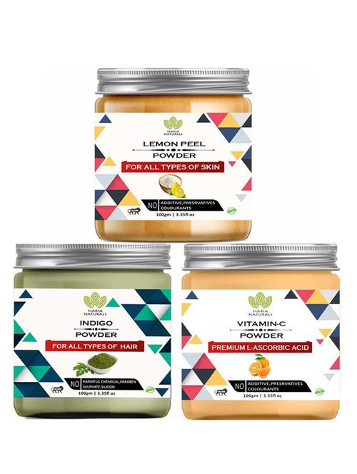 pack of 3 100% pure & natural powder combo - 18638121 - Very Small Image - 1