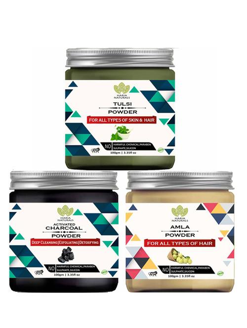 pack of 3 100% pure & natural powder combo - 18638124 - Very Small Image - 1