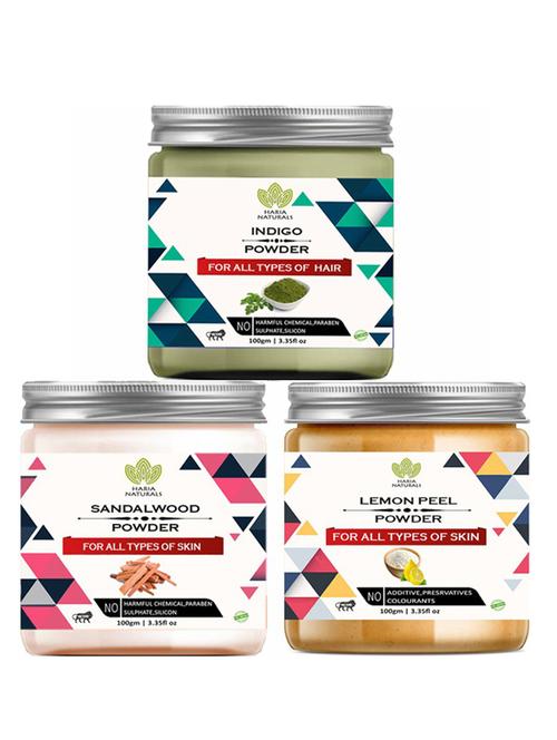 pack of 3 100% pure & natural powder combo - 18638128 - Very Small Image - 1