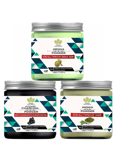 pack of 3 100% pure & natural powder combo - 18638141 - Very Small Image - 1