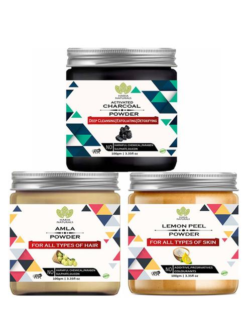 pack of 3 100% pure & natural powder combo - 18638152 - Very Small Image - 1